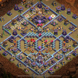 Town Hall Level 15 War Base Design 2026, Hybrid, Layout #2594