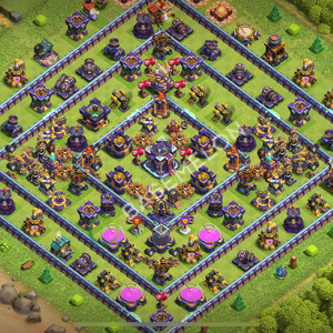 Town Hall Level 15 Farm Base Design 2026, Anti Air, Hybrid, Layout #2596