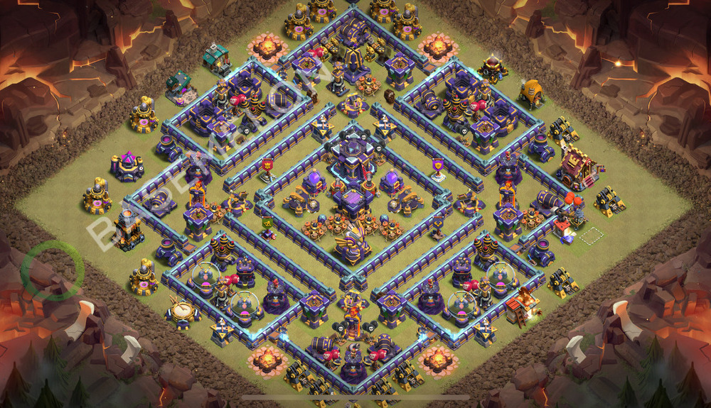 Town Hall Level 15 War Base Design 2026, Anti 3 Stars, Anti Everything, Layout #2613