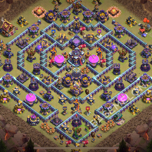 Rathaus Level 15 Krieg Base 2026, Hybrid, Layout #2667