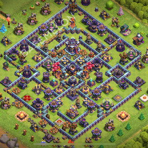 Town Hall Level 15 Farm Base Design 2026, Anti 3 Stars, Hybrid, Layout #2736