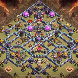 Town Hall Level 15 War Base Design 2026, Max Levels, Layout #2923