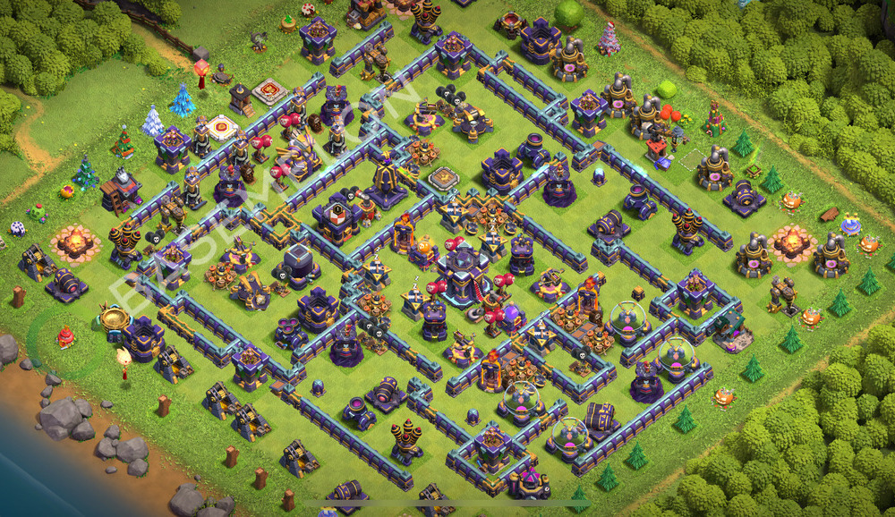 Town Hall Level 15 Trophy/Defense Base Design 2026, Anti Everything, Anti 3 Stars, Layout #2959