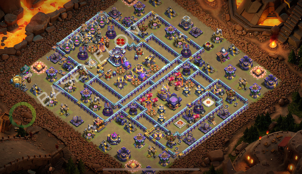 Rathaus Level 15 Krieg Base 2026, Anti Alles, Layout #3019