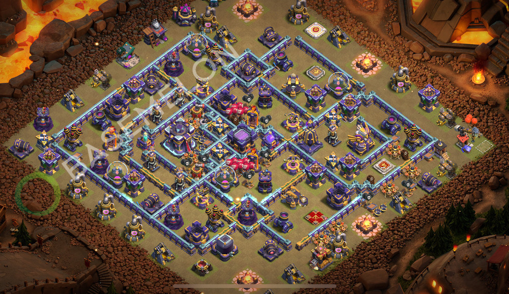 Town Hall Level 15 War Base Design 2026, Anti 2 Stars, Legend League, Layout #3050