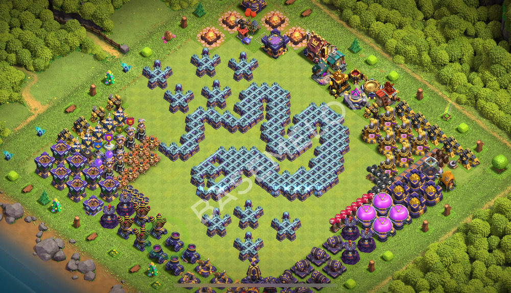 Town Hall Level 15 Progress Base Design 2026, Layout #3095