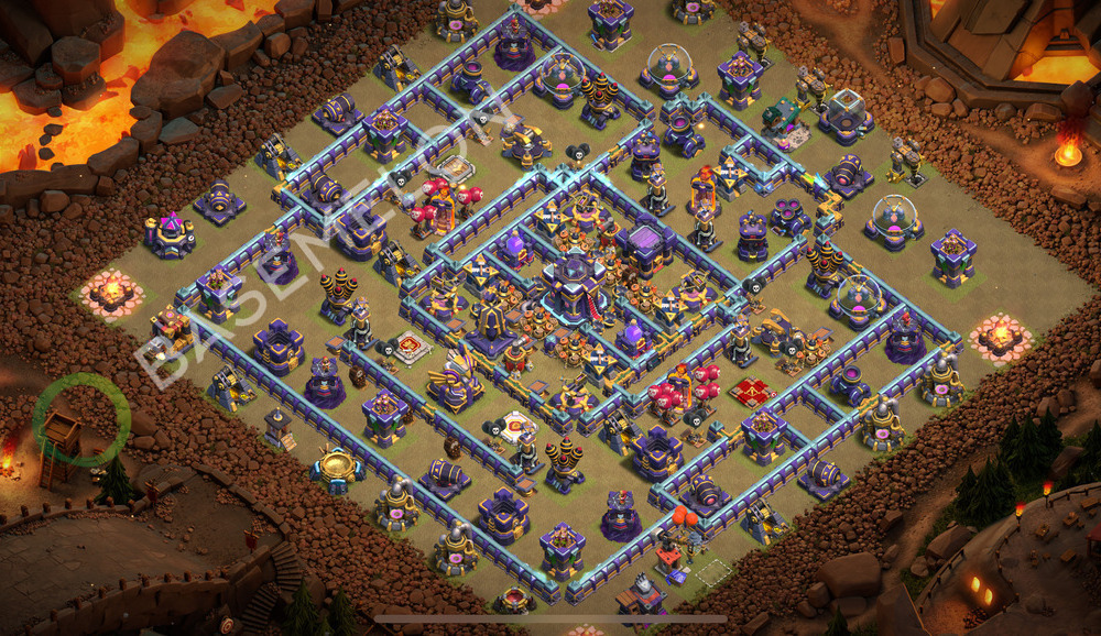 Town Hall Level 15 War Base Design 2026, Anti Air, Layout #3102