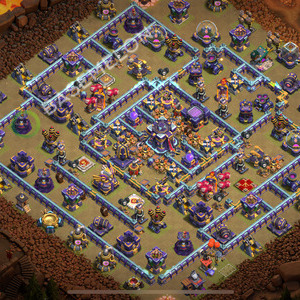 Town Hall Level 15 War Base Design 2026, Anti Air, Layout #3102
