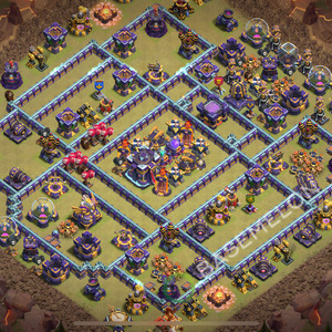 Town Hall Level 15 War Base Design 2026, Anti 2 Stars, Layout #3121