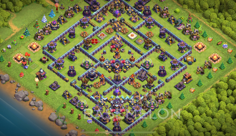 Town Hall Level 15 Trophy/Defense Base Design 2024, Anti Everything, Layout #320