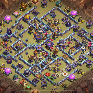 Town Hall Level 15 War Base Design 2026, Anti 3 Stars, Anti Air, Layout #3288