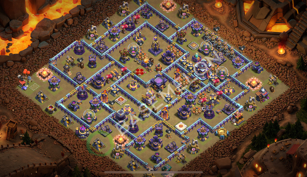 Hôtel de Ville Level 15 Guerre GDC Base  2026, Anti 3 Étoiles, Anti Tout, Village #3361