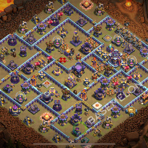 Hôtel de Ville Level 15 Guerre GDC Base  2026, Anti 3 Étoiles, Anti Tout, Village #3361