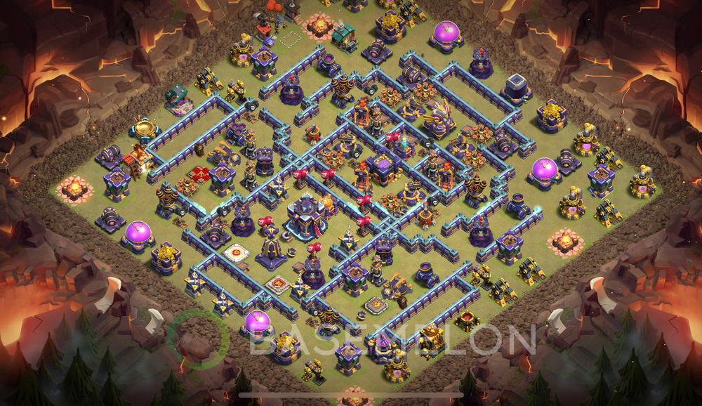 Town Hall Level 15 War Base Design 2025, Anti 3 Stars, Anti Everything, Layout #357