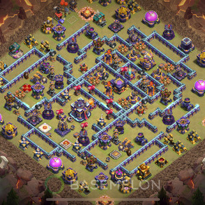 Town Hall Level 15 War Base Design 2025, Anti 3 Stars, Anti Everything, Layout #357