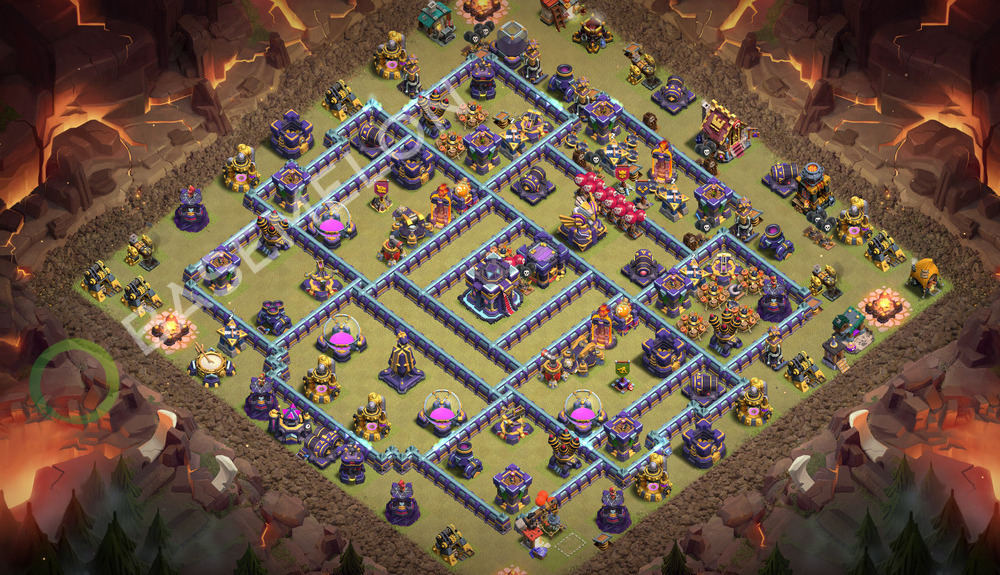Hôtel de Ville Level 15 Guerre GDC Base  2026, Village #3626