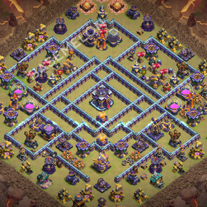 Town Hall Level 15 War Base Design 2026, Max Levels, Layout #3656