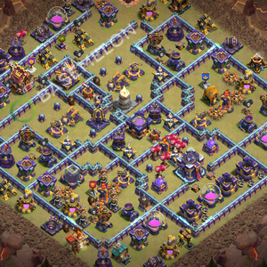Town Hall Level 15 War Base Design 2026, Anti 3 Stars, Layout #3753