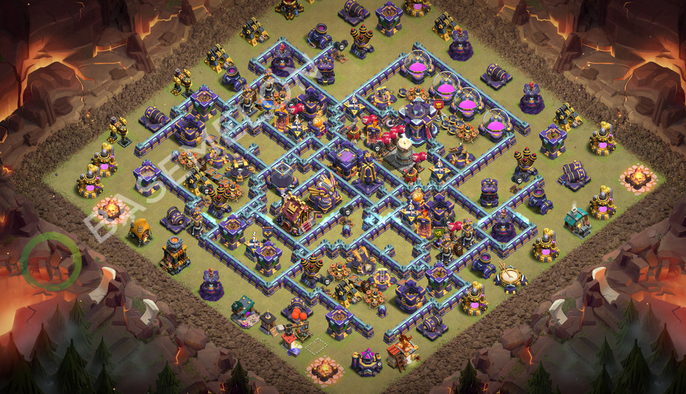 Town Hall Level 15 War Base Design 2026, Anti 3 Stars, Anti Everything, Layout #3756