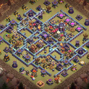 Town Hall Level 15 War Base Design 2026, Anti 3 Stars, Anti Everything, Layout #3756