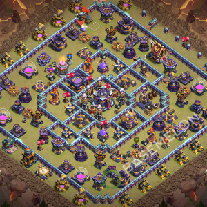 Town Hall Level 15 War Base Design 2026, Anti 2 Stars, Anti Air, Layout #3757
