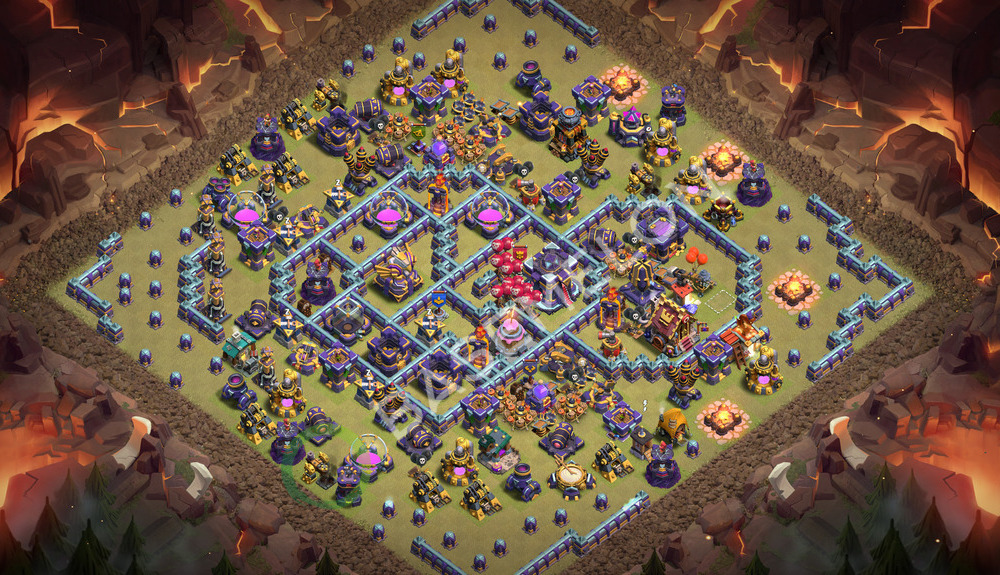Town Hall Level 15 War Base Design 2026, Layout #3760