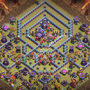 Aldea del Ayuntamiento Nivel 15 para Guerra, Anti 2 Estrellas Diseño 2026, #3854