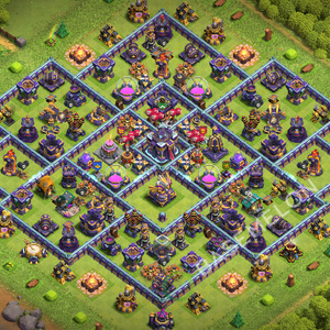 Town Hall Level 15 Farm Base Design 2026, Anti 2 Stars, Layout #3871