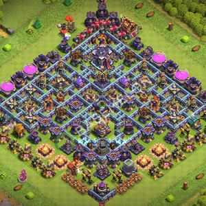 Town Hall Level 15 Farm Base Design 2026, Layout #3882