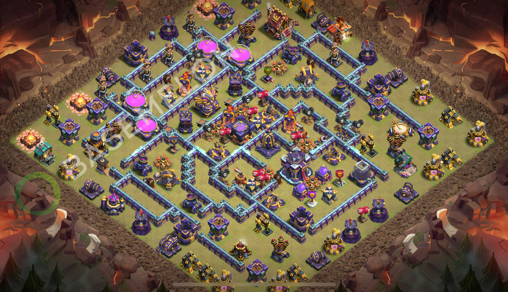 Rathaus Level 15 Krieg Base 2026, Anti Alles, Layout #3918