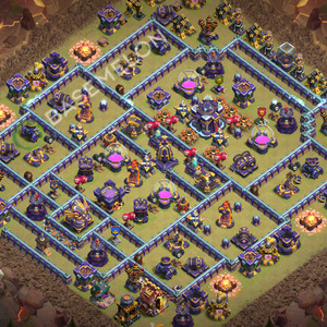 Town Hall Level 15 Trophy/Defense Base Design 2026, Max Levels, Anti Air, Layout #3935