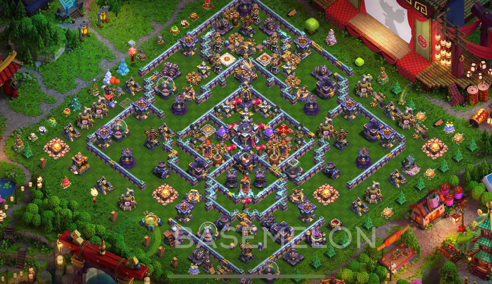 Town Hall Level 15 Trophy/Defense Base Design 2024, Anti 3 Stars, Anti Everything, Layout #504