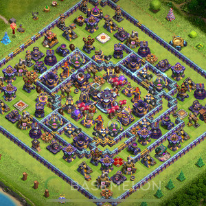 Town Hall Level 15 Farm Base Design, Anti Everything, Layout #51