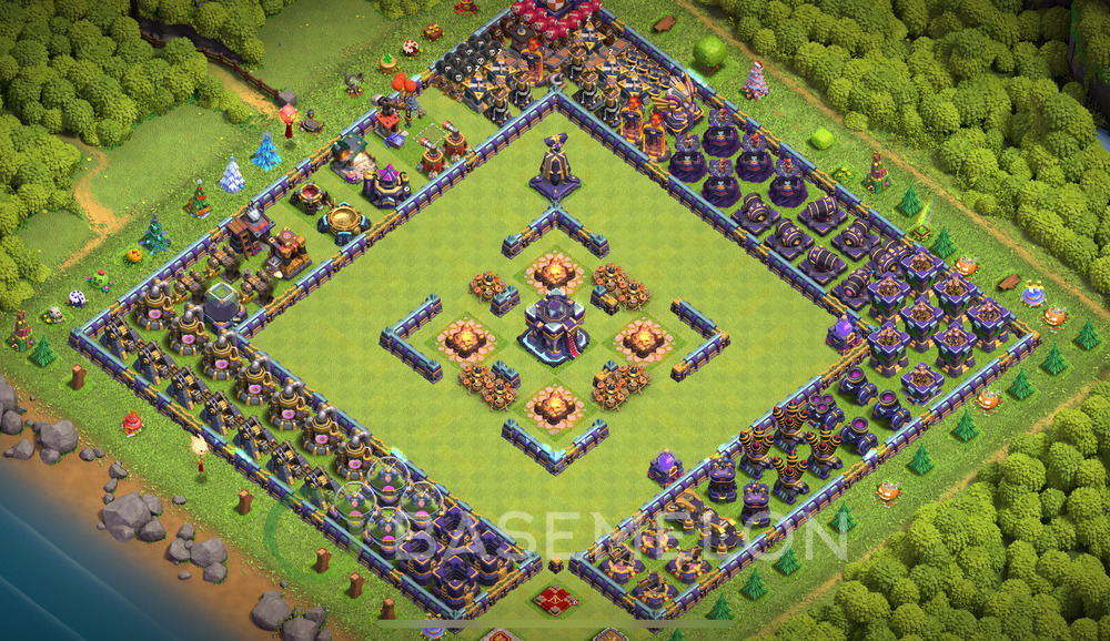 Town Hall Level 15 Progress Base Design 2024, Layout #606