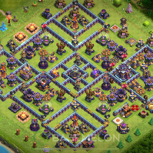 Town Hall Level 15 Farm Base Design, Anti Air, Hybrid, Layout #616