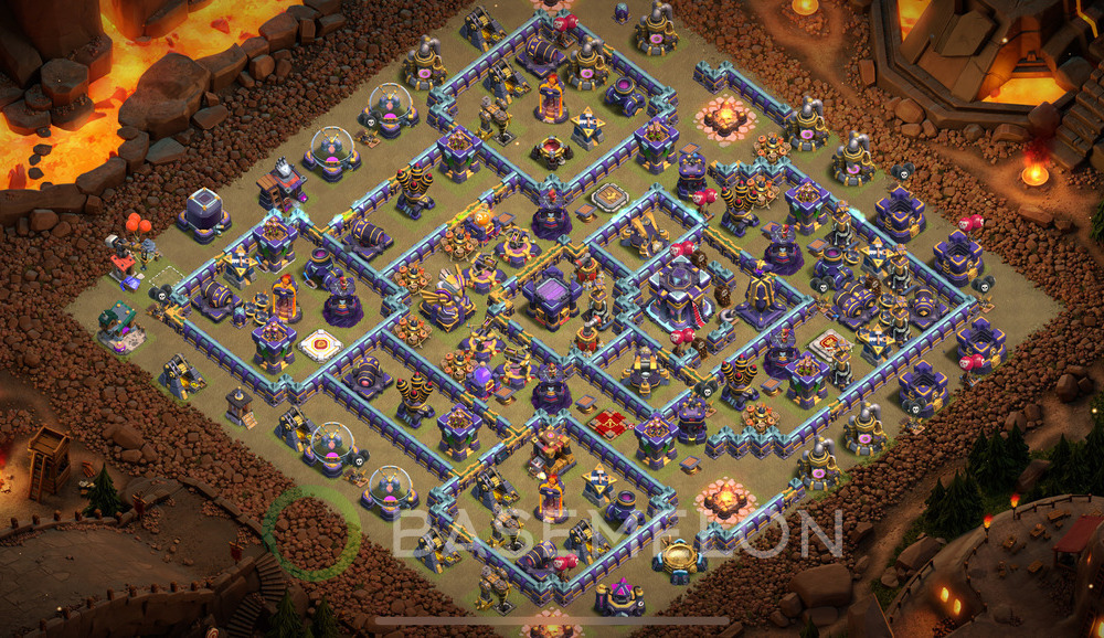 Town Hall Level 15 War Base Design 2024, Anti 3 Stars, Anti Everything, Layout #929