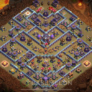 Town Hall Level 15 War Base Design 2025, Anti 2 Stars, Anti Everything, Layout #965