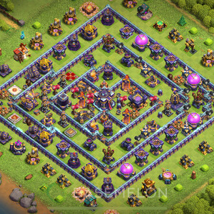 Town Hall Level 15 Farm Base Design 2025, Anti Air, Layout #979