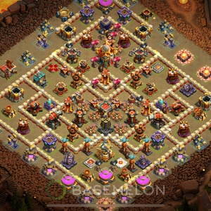 Rathaus Level 16 Krieg Base 2025, Anti Air, Layout #2009