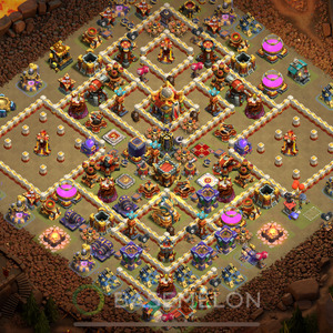 Rathaus Level 16 Krieg Base 2025, Anti Air, Layout #2069