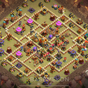 Rathaus Level 16 Krieg Base 2025, Layout #2097