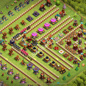 Rathaus Level 16 Progress Base 2025, Layout #2256