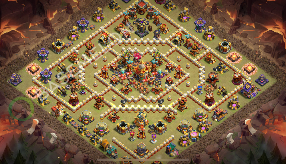 Town Hall Level 16 War Base Design 2025, Anti 3 Stars, Anti Everything, Layout #2328