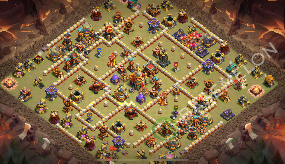 Town Hall Level 16 War Base Design 2025, Anti 3 Stars, Anti Everything, Layout #2389