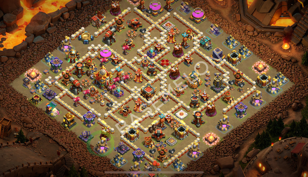 Town Hall Level 16 War Base Design 2026, Layout #2427