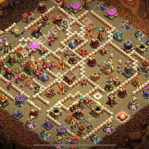 Town Hall Level 16 War Base Design 2026, Layout #2427