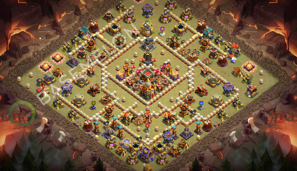 Hôtel de Ville Level 16 Guerre GDC Base  2026, Village #2630