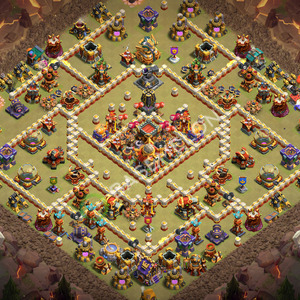 Rathaus Level 16 Krieg Base 2026, Layout #2630