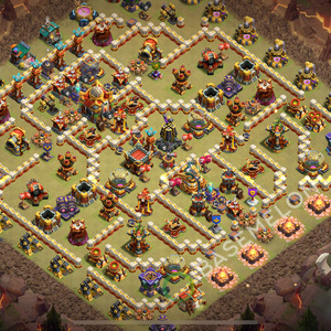 Rathaus Level 16 Krieg Base 2026, Layout #2688