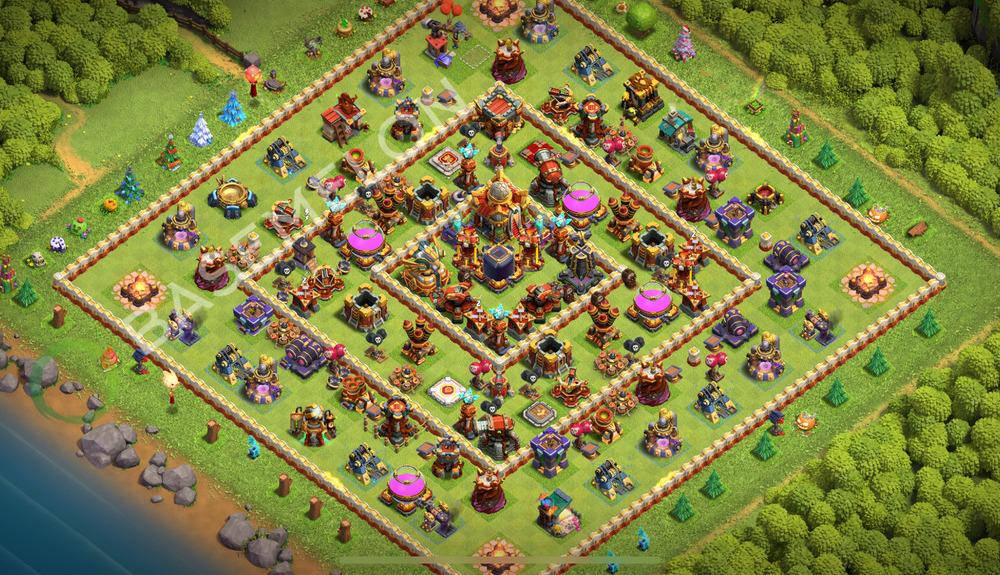 Town Hall Level 16 Farm Base Design 2026, Anti Air, Layout #2728